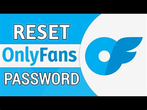 how to change password on onlyfans|How to Change OnlyFans Password